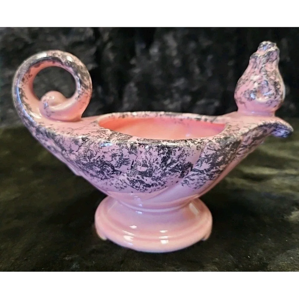 Shawnee Pottery pink and black 
